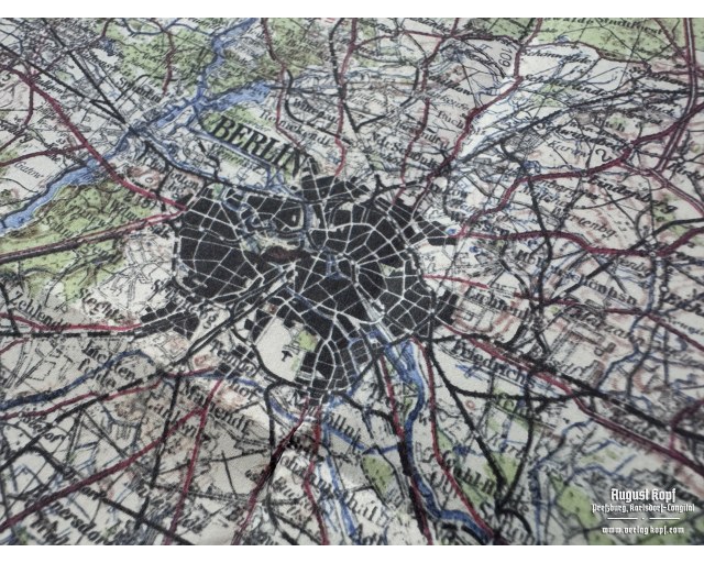 Deutsche Karte Berlin 1942