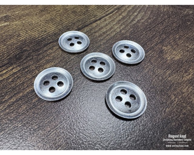 Aluminium button 16mm