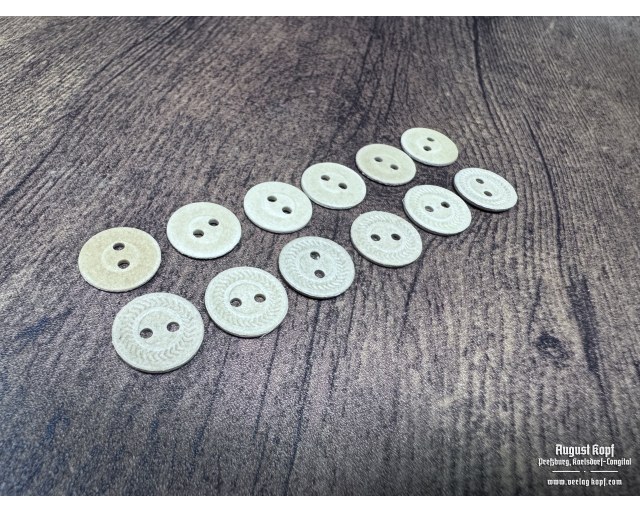 Cardboard Buttons 14mm 12pcs