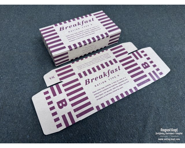 Packaging Set K ration - Type IV