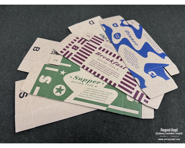 Packaging Set K ration - Type IV
