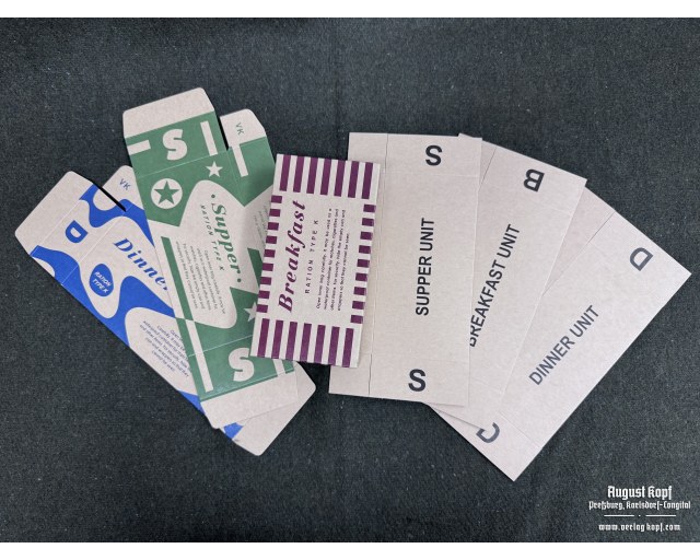 Packaging Set K ration - Type IV