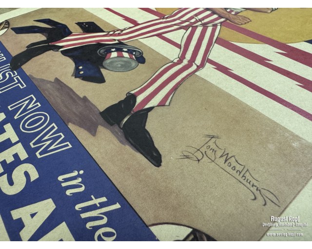 US Poster 42x30cm Defend your country