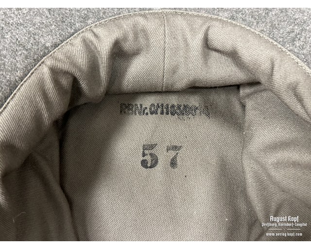 M43 WH/SS cap 2 buttons - custom made