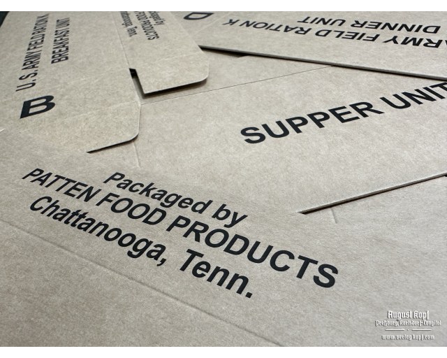 Packaging Set K ration - Type I