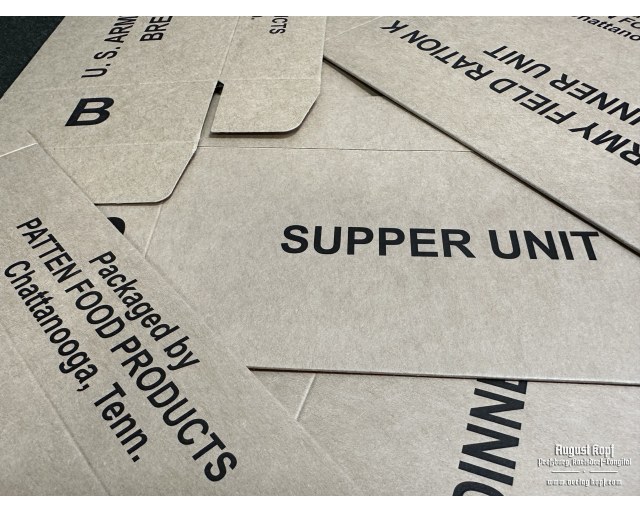 Packaging Set K ration - Type I