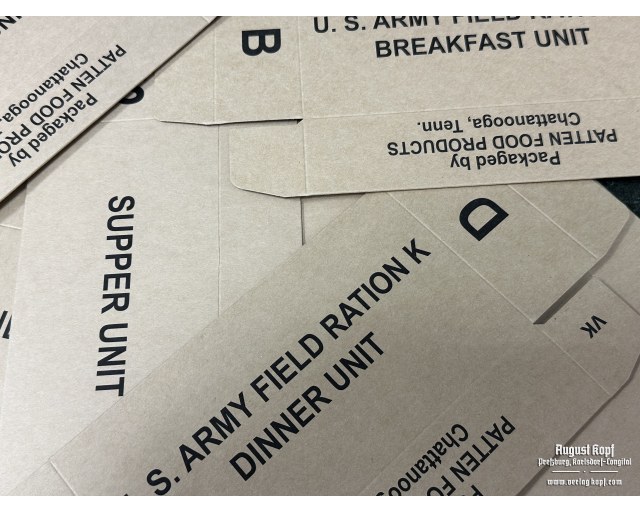 Packaging Set K ration - Type I