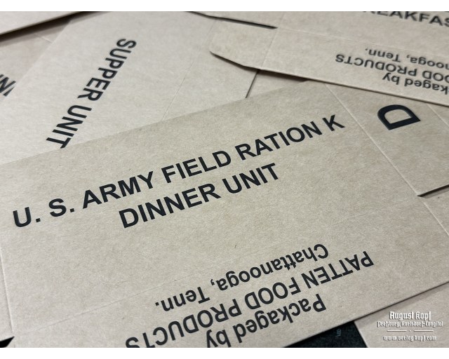 Packaging Set K ration - Type I