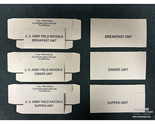 Packaging Set K ration - Type I