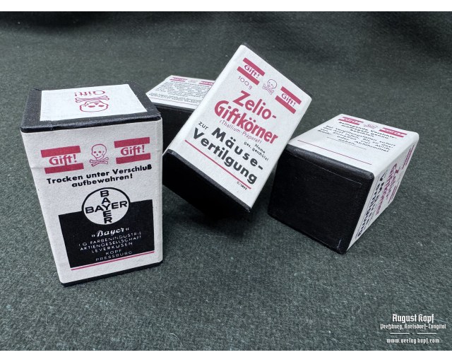Rodent poison Zelio display box