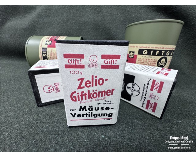 Rodent poison Zelio display box