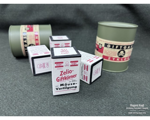 Rodent poison Zelio display box