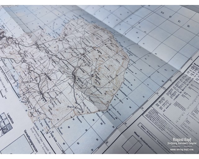Kreta Karten Set of 7 Maps of Creta