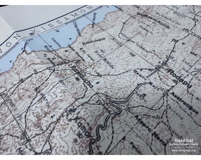 Kreta Karten Set of 7 Maps of Creta