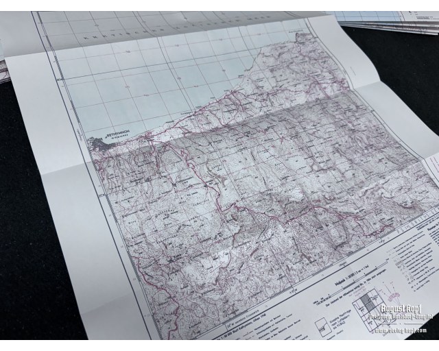 Kreta Karten Set of 7 Maps of Creta
