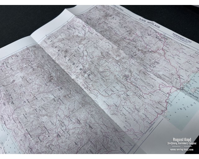 Kreta Karten Set of 7 Maps of Creta