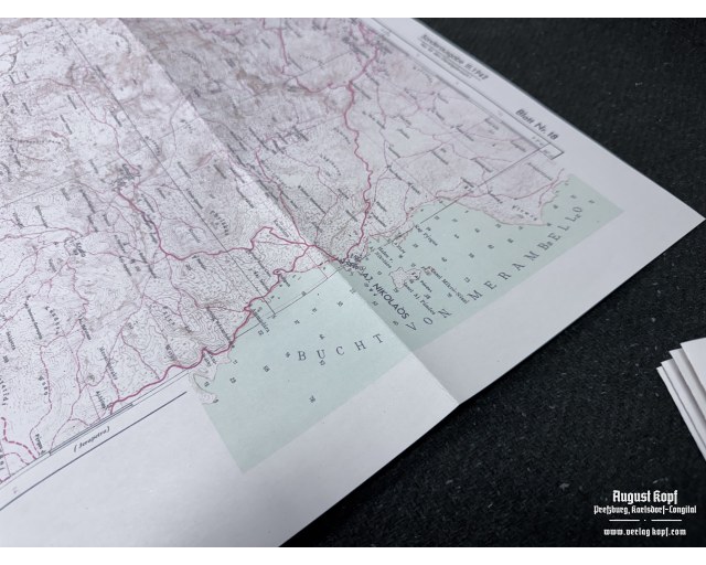 Kreta Karten Set of 7 Maps of Creta