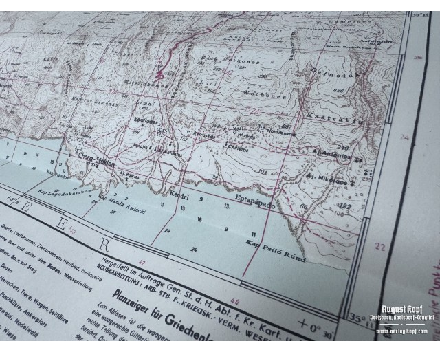 Kreta Karten Set of 7 Maps of Creta