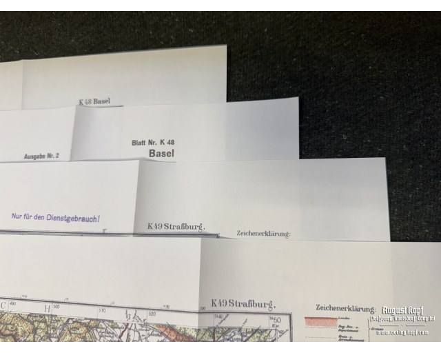 Colmar Pocket map set of 4