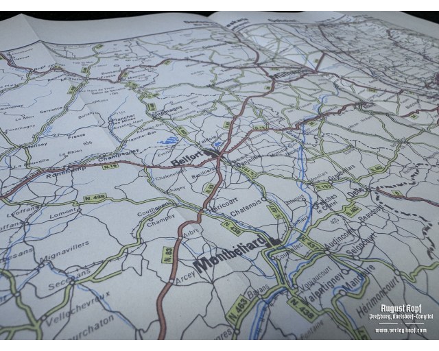 Colmar Pocket map set of 4