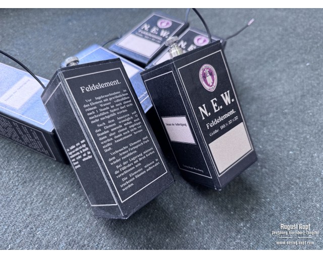 Fieldphone Feldelement Battery design WW1