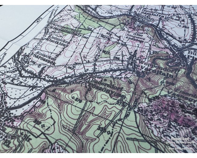 Hungarian map Pinkamindszent