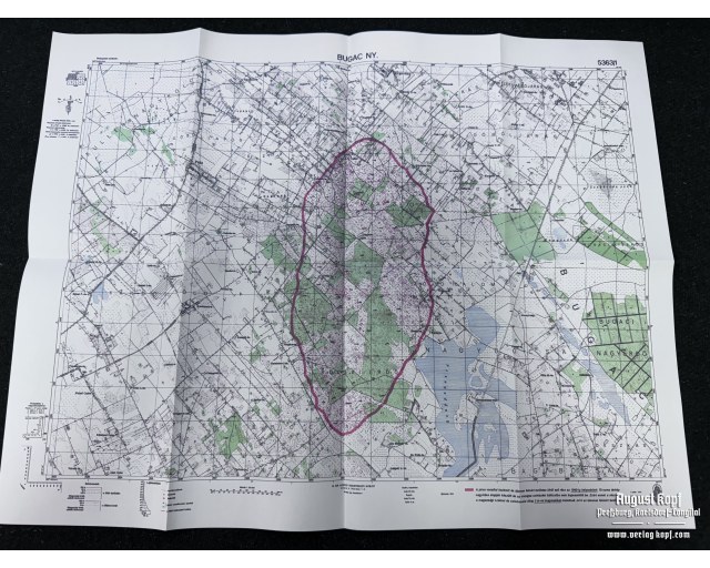 Hungarian map Bugac