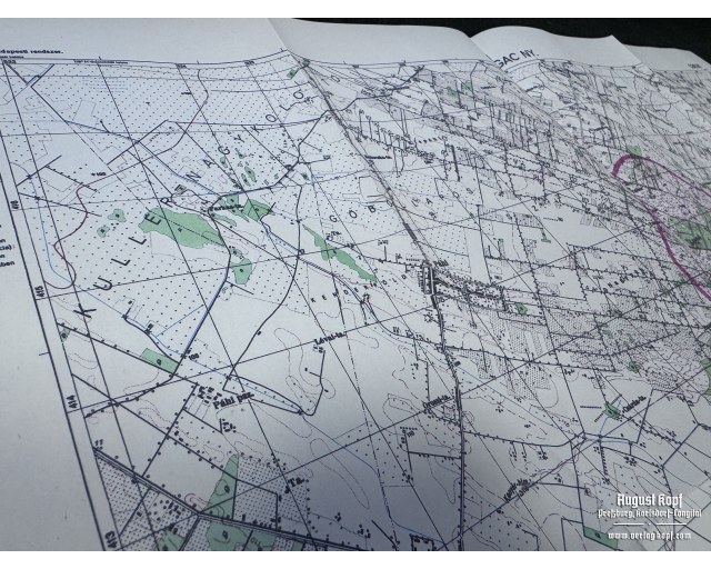 Hungarian map Bugac