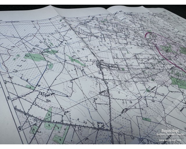 Hungarian map Bugac