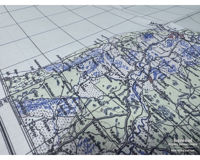Courland Pocket Map set of 3