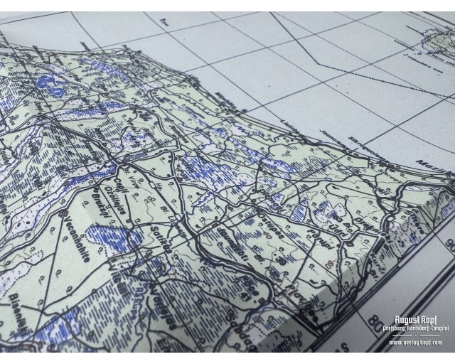 Courland Pocket Map set of 3