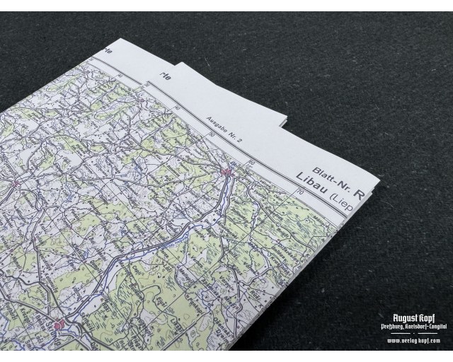 Courland Pocket Map set of 3