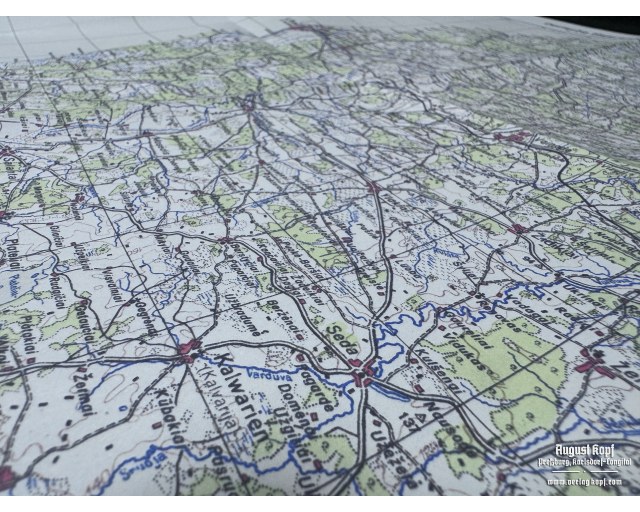 Courland Pocket Map set of 3