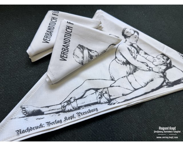 Dreieck Tuch - Triangle cloth illustrated