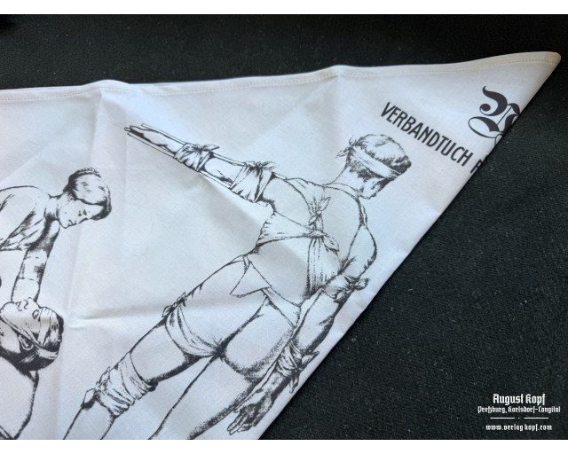 Dreieck Tuch - Triangle cloth illustrated