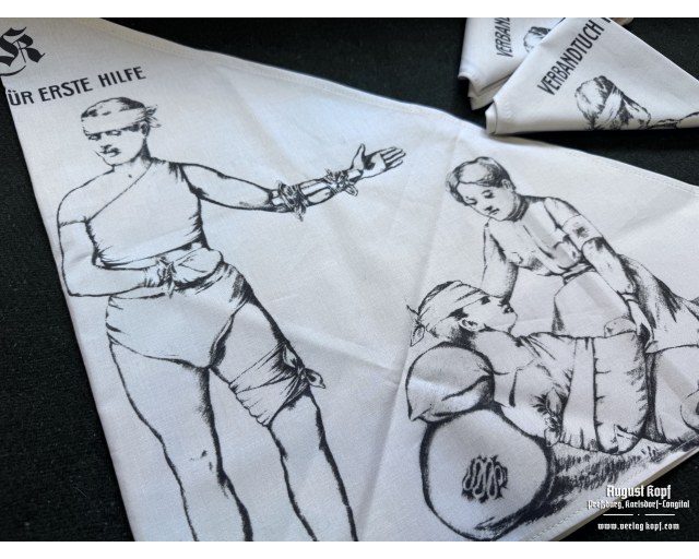 Dreieck Tuch - Triangle cloth illustrated