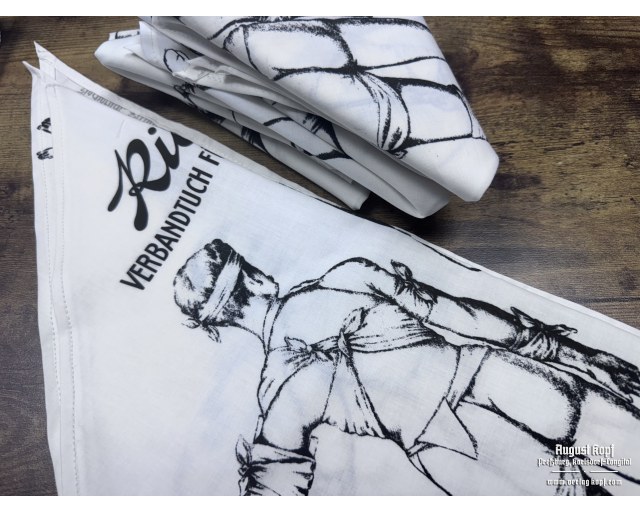 Dreieck Tuch - Triangle cloth illustrated