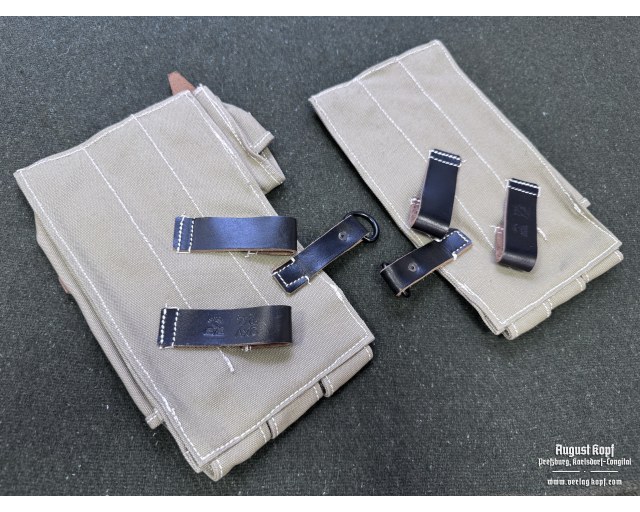 MP38/MP40 canvas pouches pair