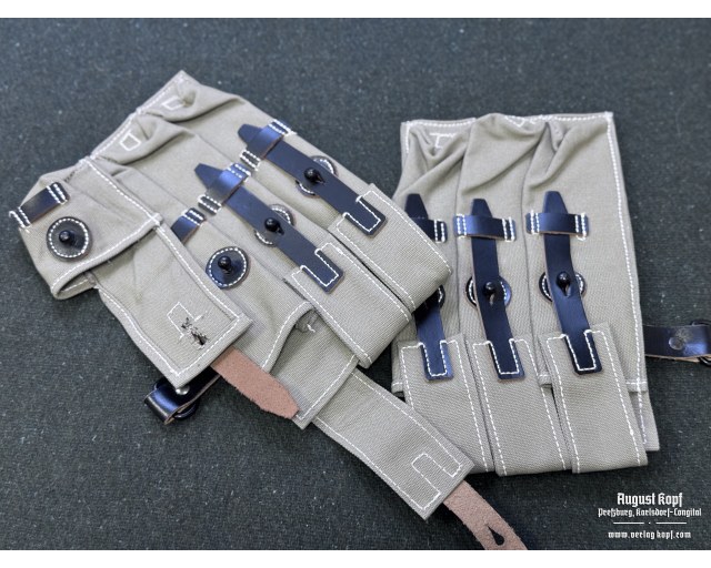 MP38/MP40 canvas pouches pair