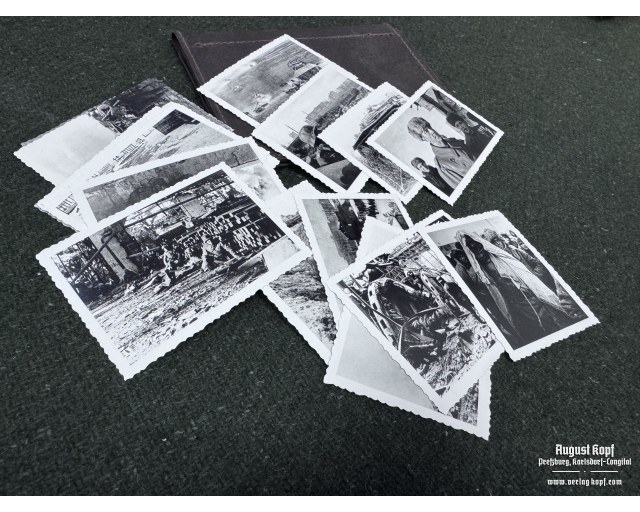Soldbuch insert - photos Stalingrad set