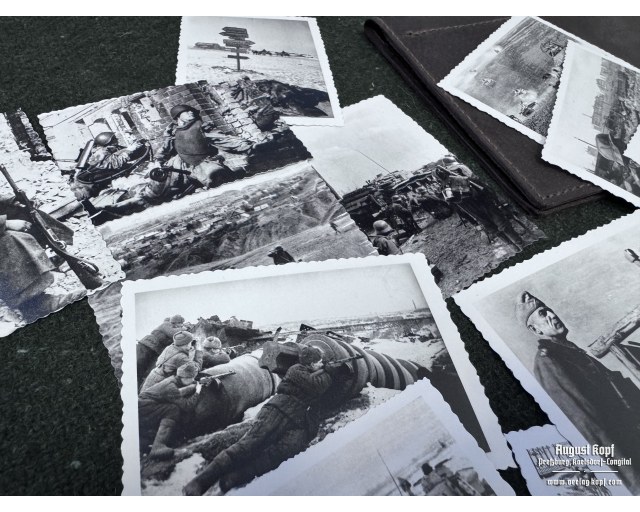 Soldbuch insert - photos Stalingrad set