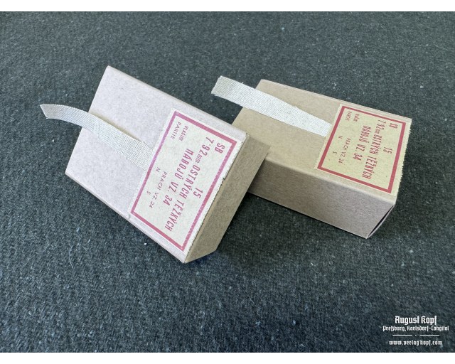 Empty 7,92x57 Ammo box Czechoslovak pattern - type.2