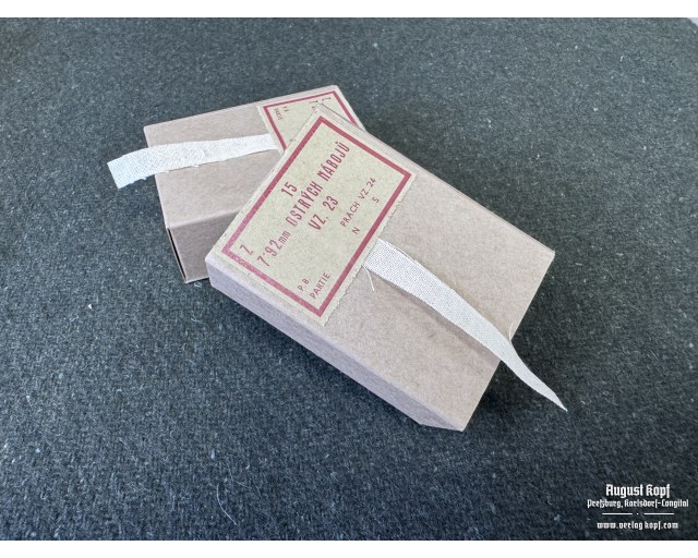 Empty 7,92x57 Ammo box Czechoslovak pattern - type.3