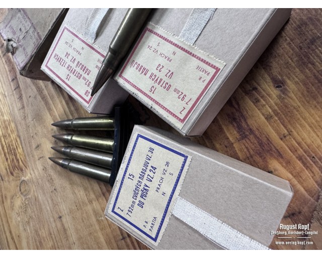 Empty 7,92x57 Ammo box Czechoslovak pattern - type.4