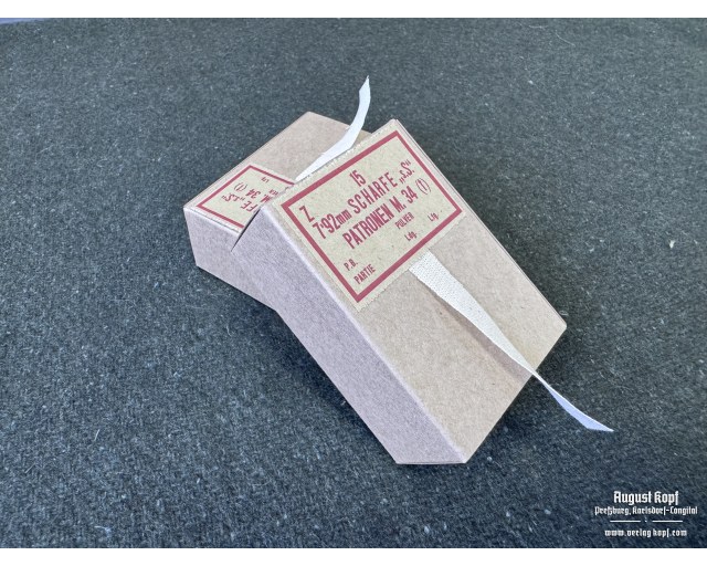 Empty 7,92x57 Ammo box Czechoslovak pattern - type.4
