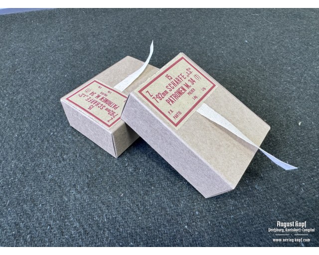 Empty 7,92x57 Ammo box Czechoslovak pattern - type.4