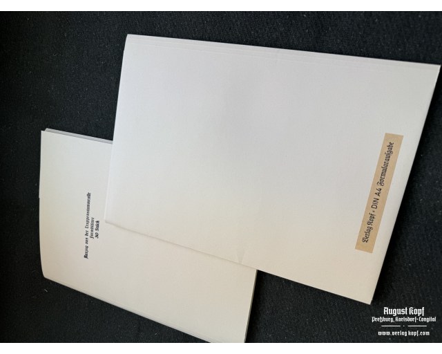 Truppenstammrollenblatt Auszug - 30pcs