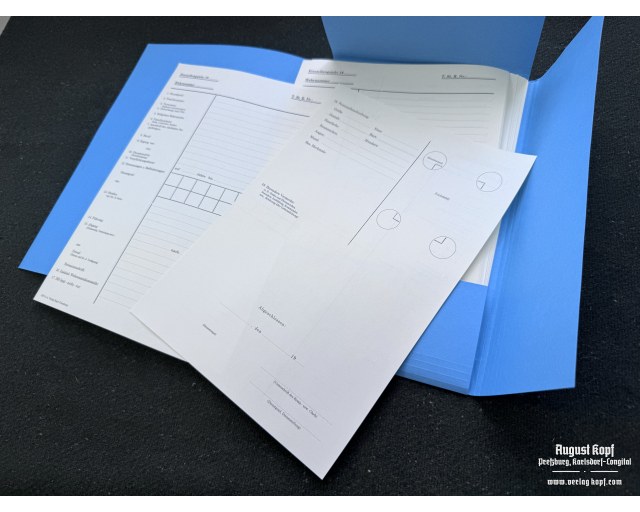 Truppenstammrollenblatt - 30pcs