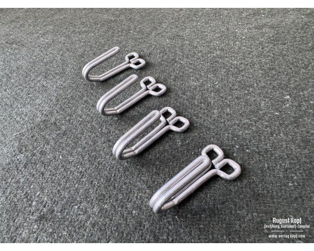 Aluminium Belt hooks 4pcs set