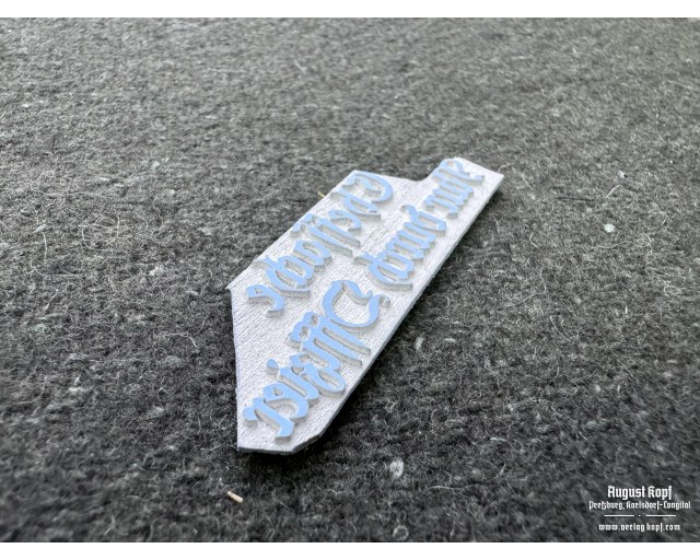 Rubber stamp: Chefsache Nur durch Offizier